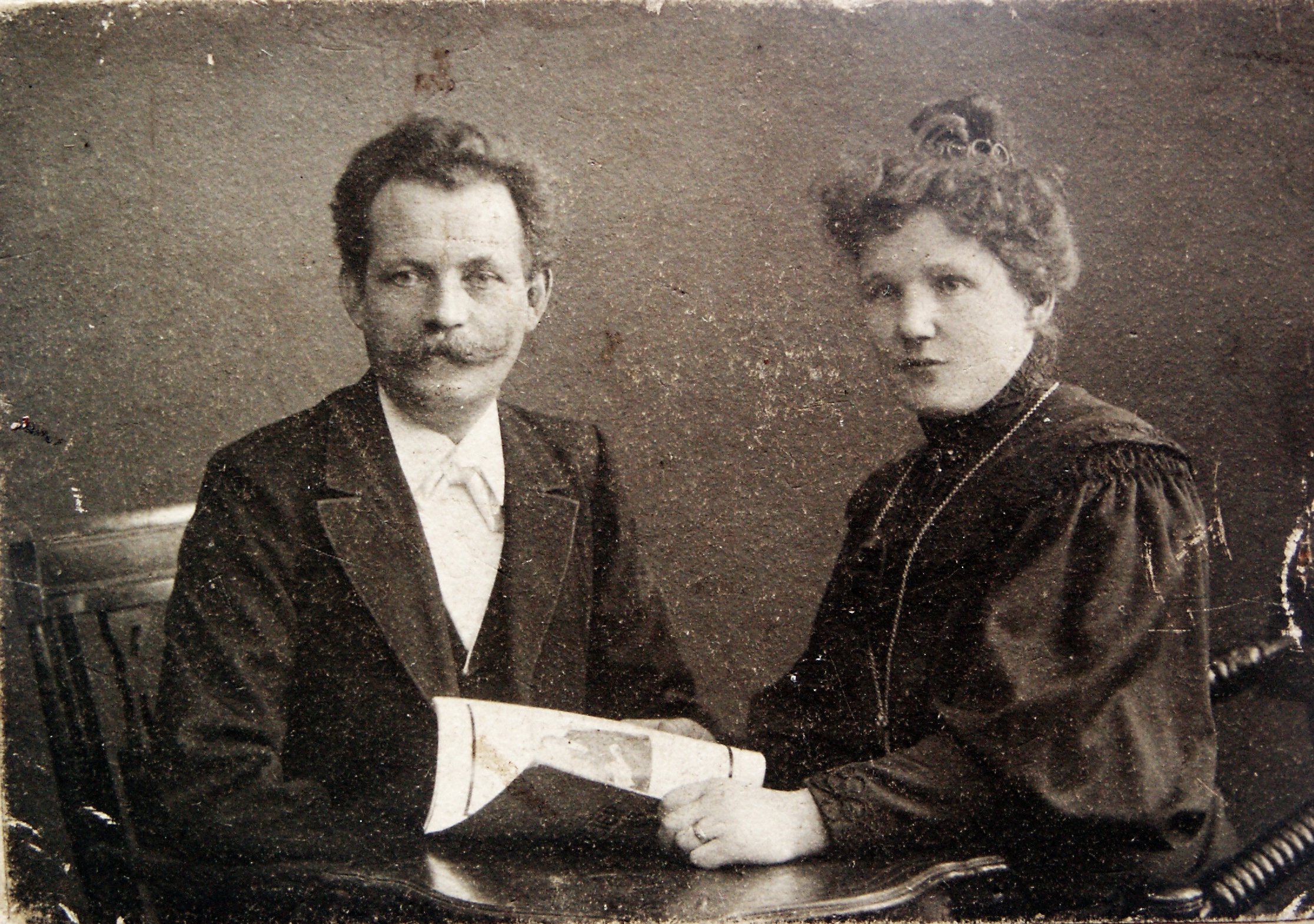 z mężem Marchlewskim Stanisławem